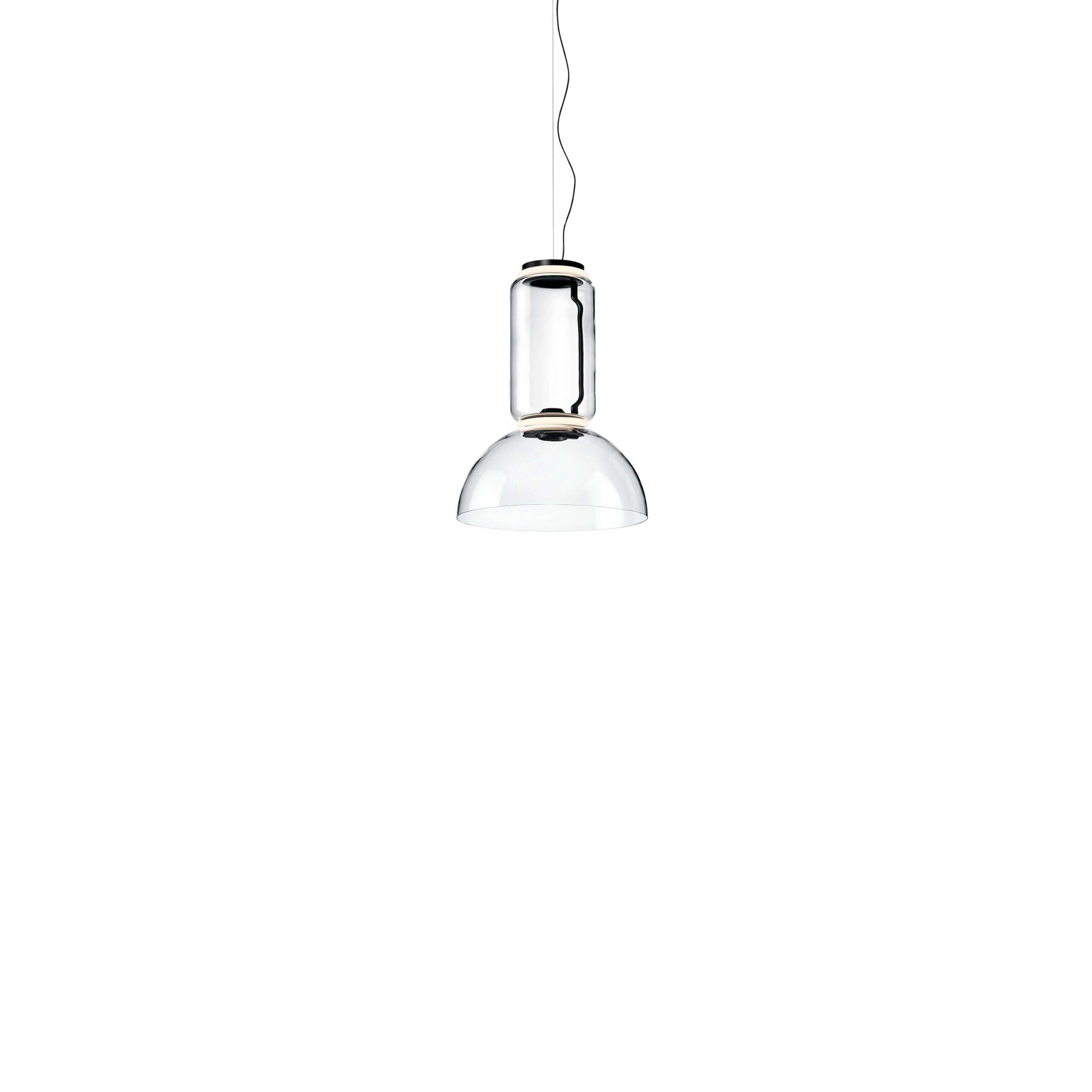 lampada Noctambule Suspension 1 Low Cylinder Bowl